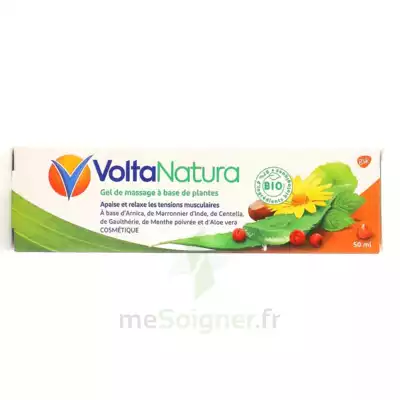 Voltanatura Gel De Massage Plantes Bio T/50ml à SAINT-JEAN-D-ILLAC